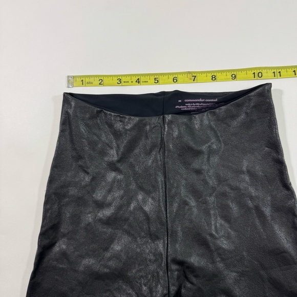 Commando Faux Leather Leggings Black Size Medium - Picture 4 of 5